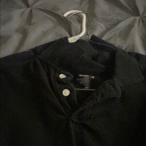 Old Navy Black Polo Shirt